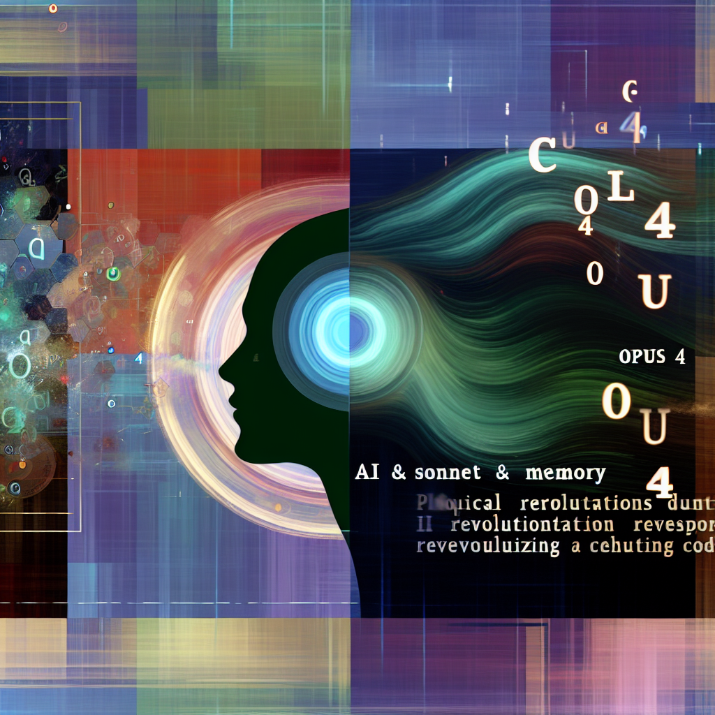 Anthropic Unveils Claude 4: Opus 4 and Sonnet 4 Revolutionize AI Coding and Memory