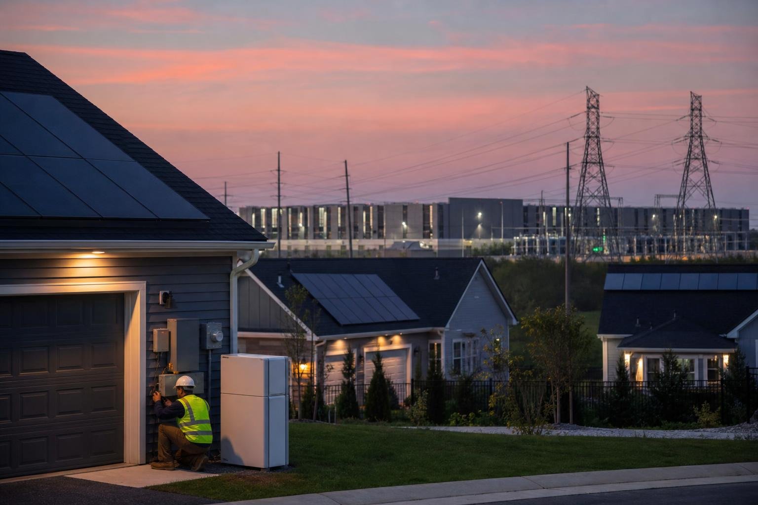 How Sunrun, Tesla and Renew Home’s 16 GW Virtual Power Plant Is Powering AI Data Center Grid Support