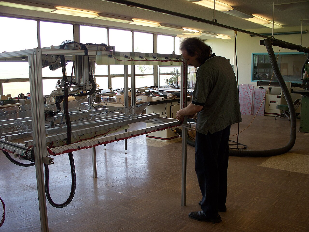 dual arm industrial robot