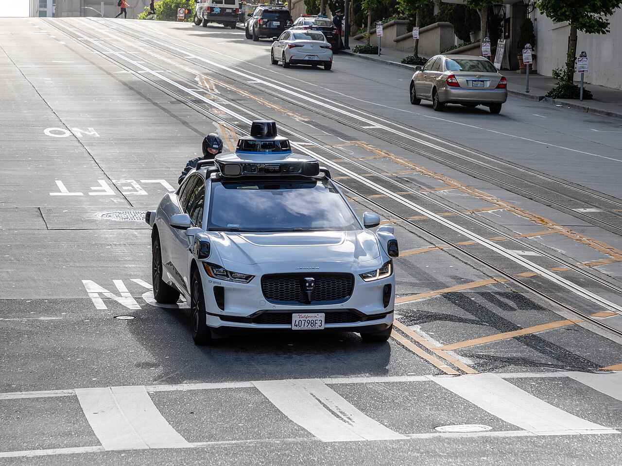 Waymo autonomous vehicle California