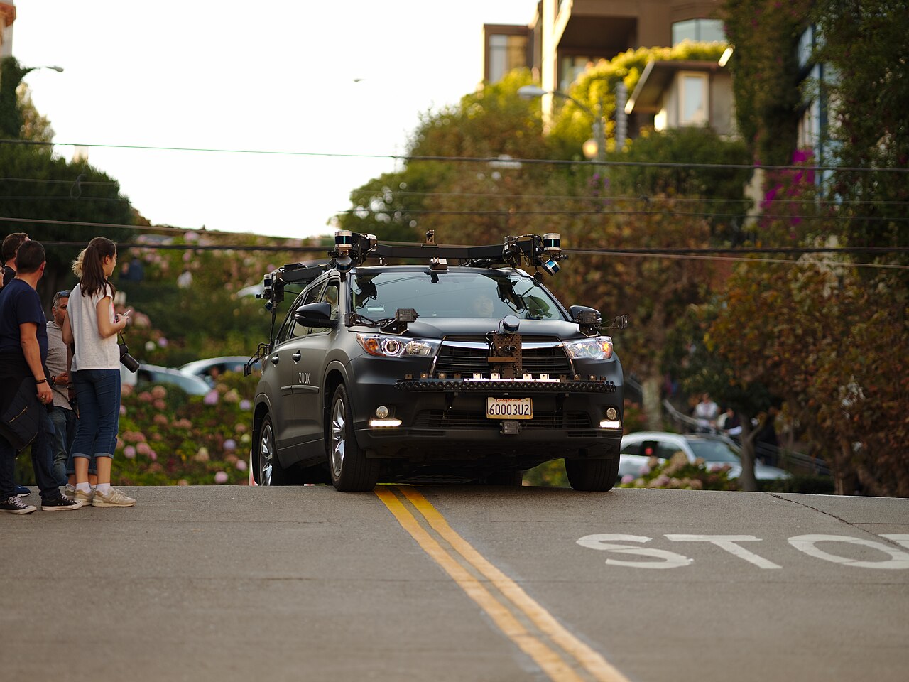 Zoox autonomous vehicle