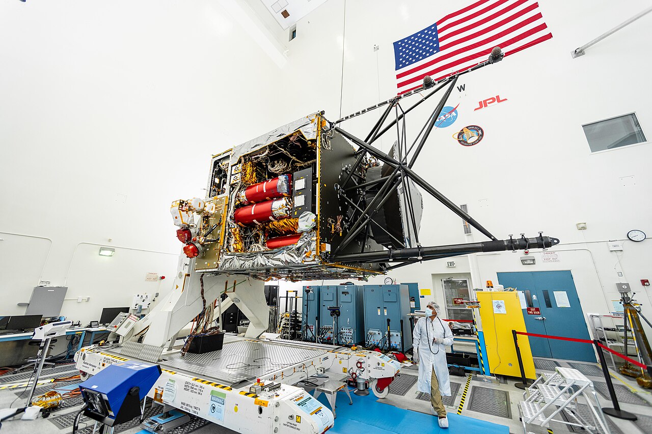 asteroid spacecraft clean room