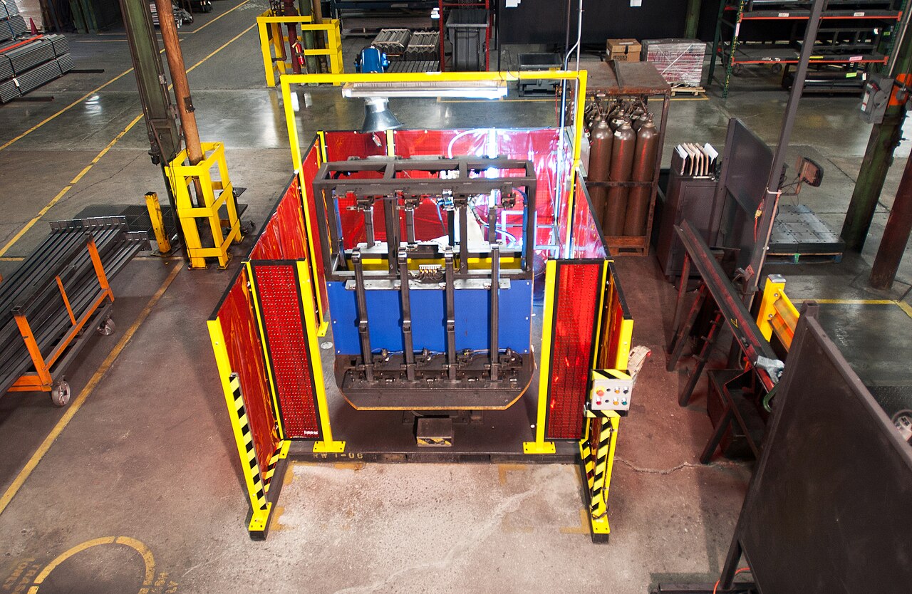 robotic welding cell