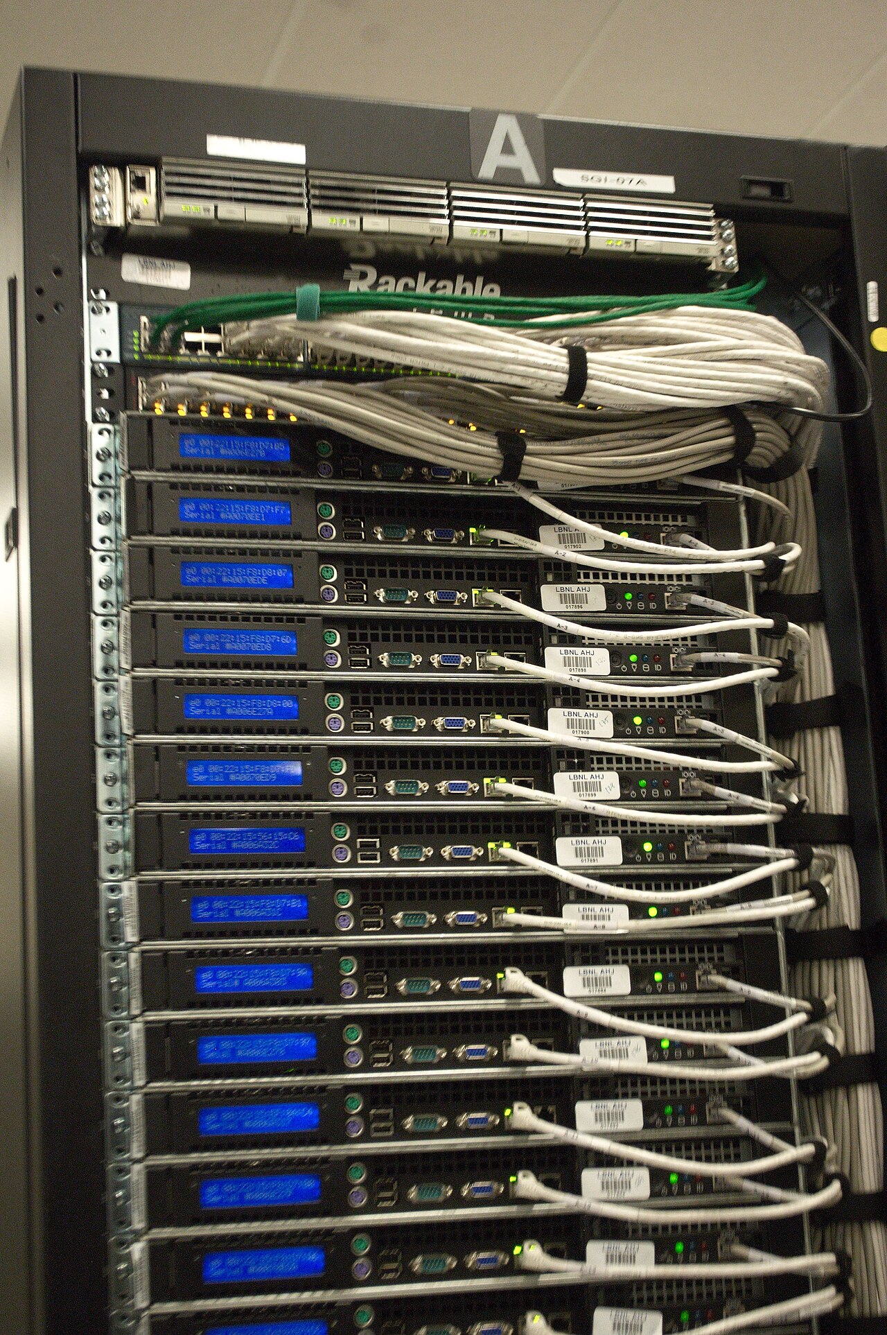 server rack data center